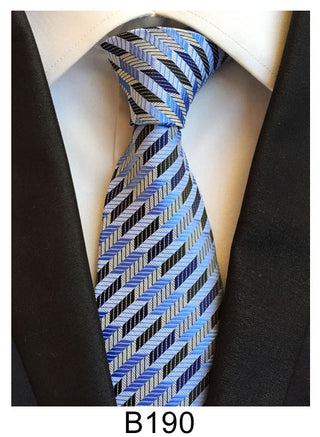 Men’s Neckties – Formal Classic Patterned Tie (50 Style Options, B Series)