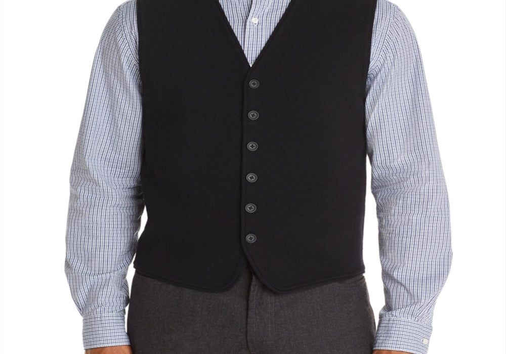 The Men's Store at Bloomingdale's Merino Wool Vest Navy