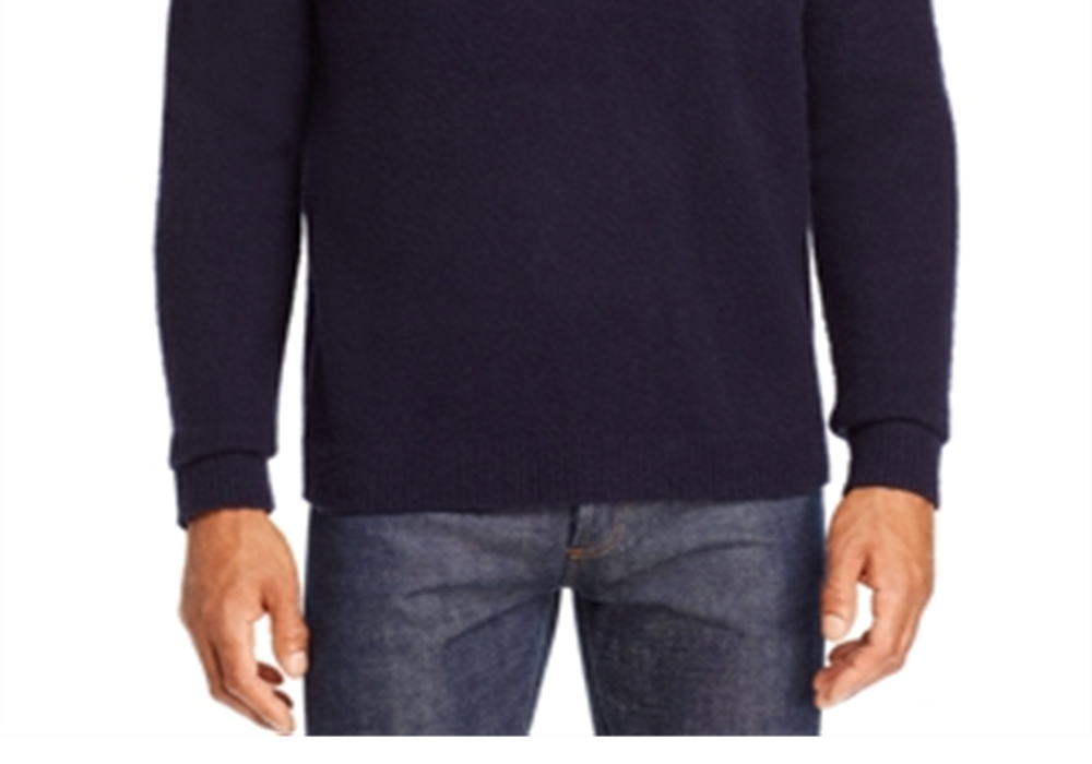 The Men's Store Bloomingdale's Merino Wool Fair Isle Sweater Blue