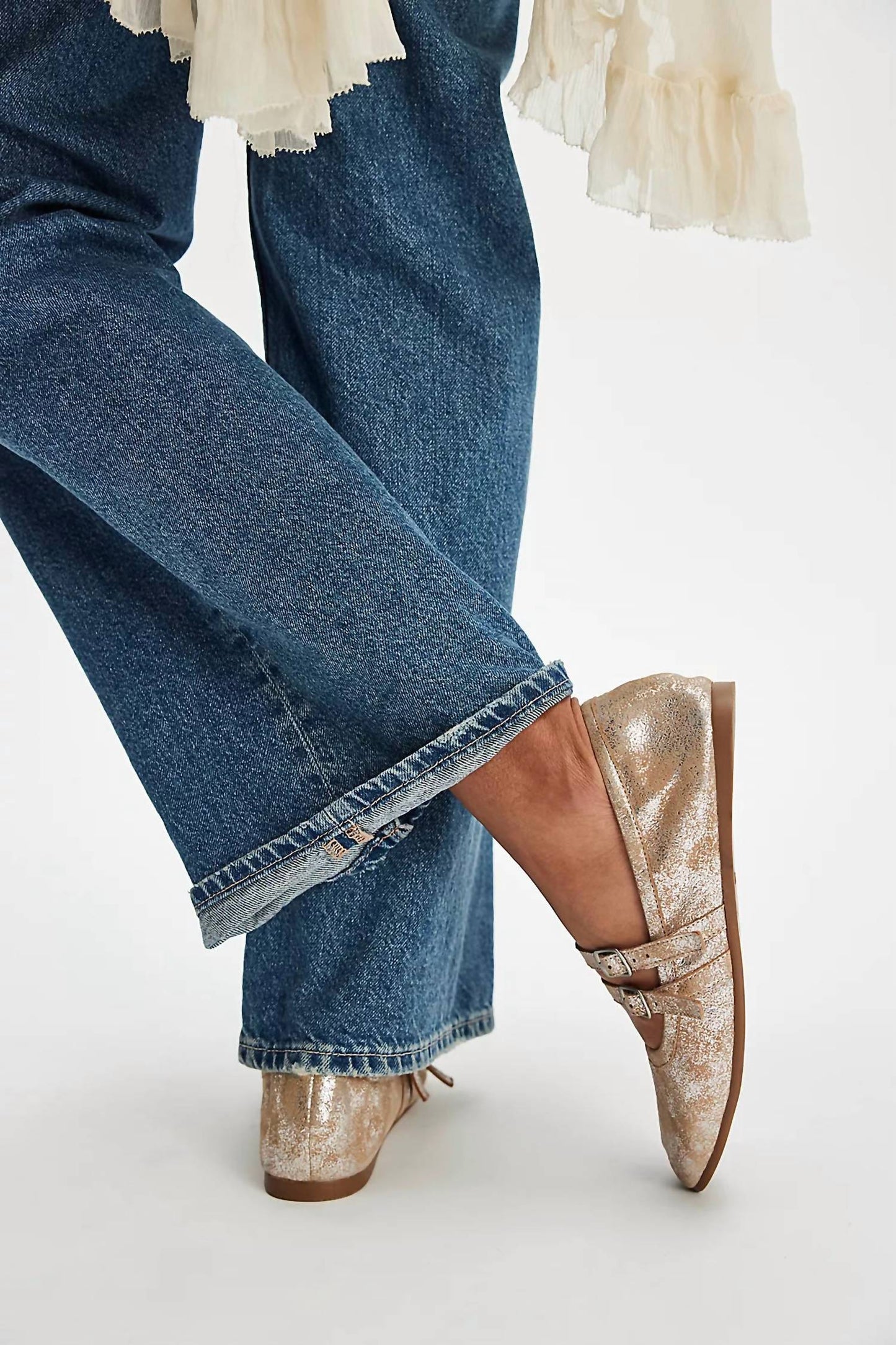 Free People - Women's Gemini Ballet Flat Shoes