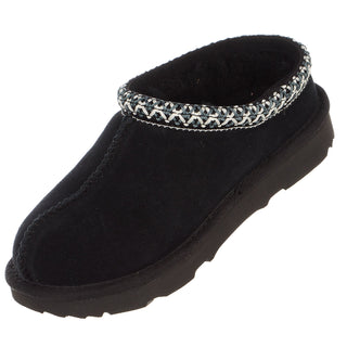 UGG(r) K-Tasman II Embroidered Slipper in Black Size 10M
