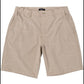 RVCA Men's All Time Coastal Sol Walk Shorts Khaki Size 38