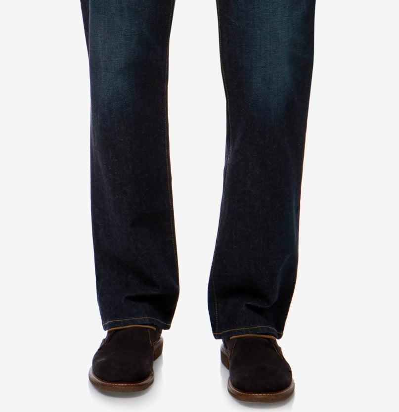 Lucky Brand Men's Relaxed Straight Fit Stretch Jeans Blue Size 33X32