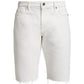 Frame L Homme Men S Cutoff Denim Shorts In Off White-Size 32R