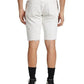 Frame L Homme Men S Cutoff Denim Shorts In Off White-Size 32R