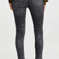 FRAME Le One High Waist Crop Skinny Jeans in Hughes , Size 2