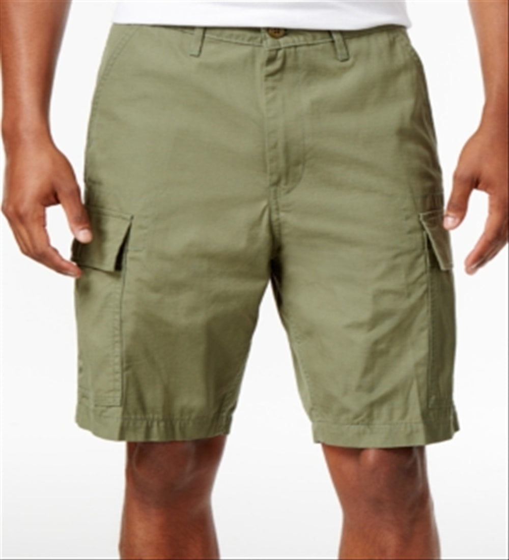 Levi's Men Cargo Shorts Loose Fit in Green Size Medium