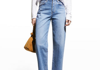 Blake Classic Straight-Leg Jeans Amethyst Size 32