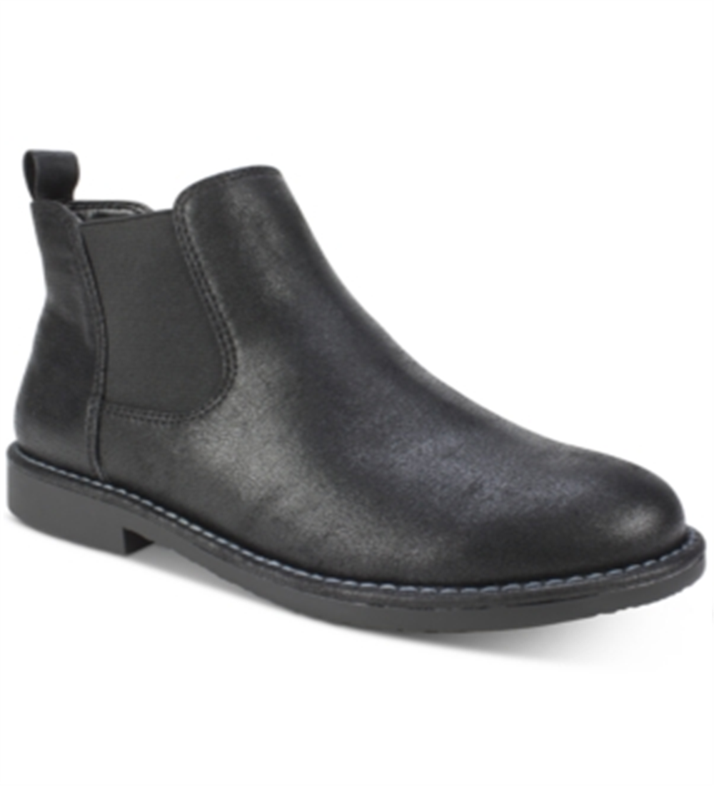 Seven Dials Women's Cushioned Stretch Maggie Round Toe Block Heel Slip On Booties Black Size 6 M