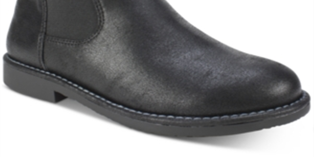 Seven Dials Women's Cushioned Stretch Maggie Round Toe Block Heel Slip On Booties Black Size 6 M