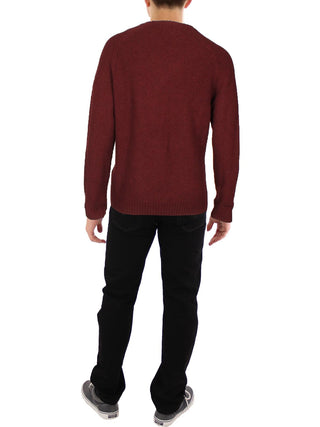 Ralph Lauren Men's Wool Blend Sweater Red Size Large