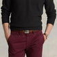 Ralph Lauren Men's Mesh Knit Cotton 1/4 Zip Sweater Black Size X-Large