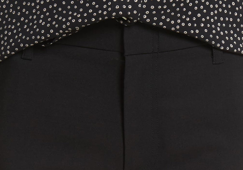 Vince Women's Black Tapered Ankle Trousers - Size 12