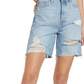 Lovers + Friends Devon '90S High Waist Denim Cutoff Shorts In Boardwalk