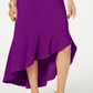 Thalia Sodi Women's Flounce Hem Maxi Dress Purple Size Large