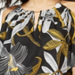 Thalia Sodi Women's Printed Cold Shoulder Top Yellow Size XX-Large