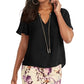 Thalia Sodi Women's Chain-Trim Top Size S