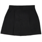 Danielle Bernstein Women's Pleated Zippered Shorts Black Size 14