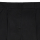 Danielle Bernstein Women's Pleated Zippered Shorts Black Size 14