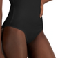 Palette Women's V Neck Bodysuit Black Size Medium
