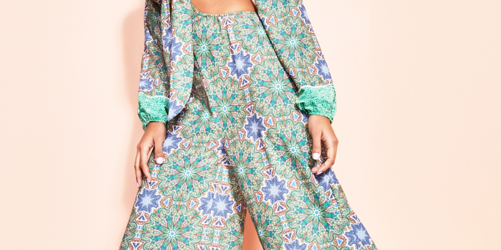 Royalty by Maluma Women's Tie Front Cutout Jumpsuit Green Size 16