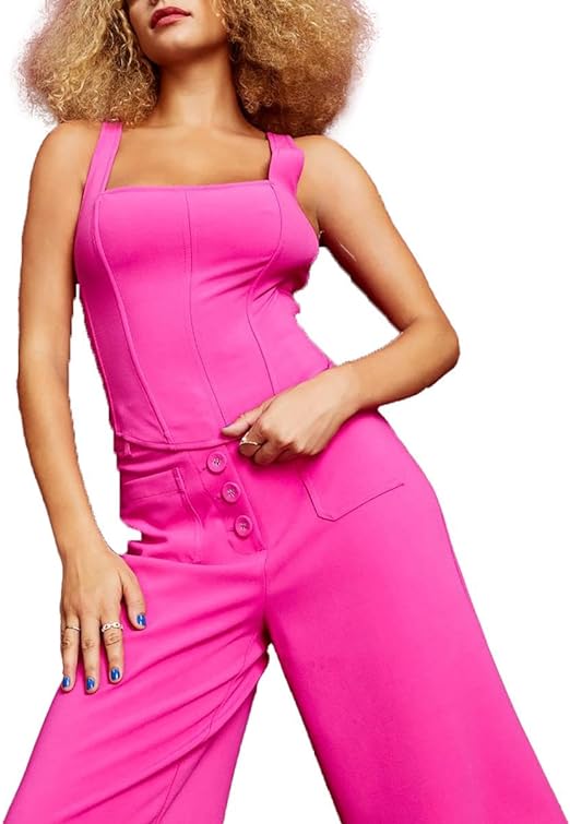 Royalty by Maluma Women's Corset Style Cropped Top Pink Size 2
