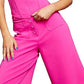 Royalty by Maluma Women's Corset Style Cropped Top Pink Size 2