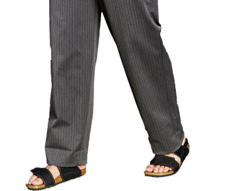 Royalty By Maluma Mens Pinstripe Pleat Front Trouser Pants Gray Size 24