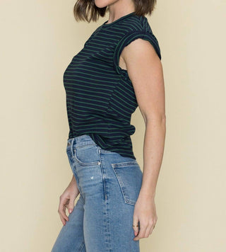 Pistola - Olivia Rolled Cap Sleeve Top