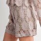 Bluivy - CROCHET DRAWSTRING SHORTS
