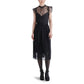 Steve Madden - Izzo Pleated Ruffle Lace Midi Dress