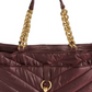 Rebecca Minkoff Edie Quilted Nylon Tote in Malbec Purple