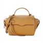 Rebecca Minkoff Women's Gabby Leather Satchel Tan