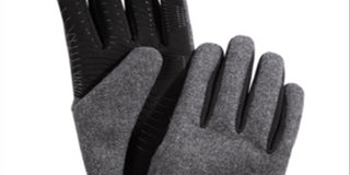 UR Men's Grippy Palm Gloves Gray Size Regular