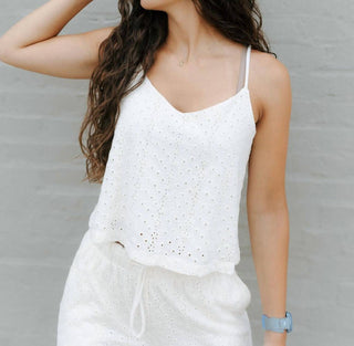 Z Supply - Sylvie Knit Eyelet Tank Top