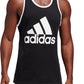 adidas Men's Logo Tank Black Size XX-Large