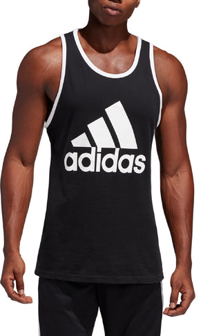 adidas Men's Logo Tank Black Size XX-Large