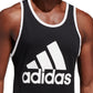 adidas Men's Logo Tank Black Size XX-Large