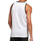 adidas Men's Logo Tank White Size XX-Large