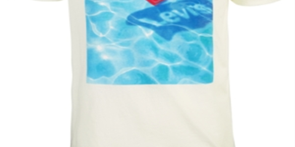Levi's Men's Floating Logo T-Shirt White Size XX-Large