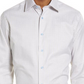 David Donahue Trim Fit Plaid Dress Shirt In White/Dune Size 15.5 - 34