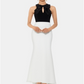 XSCAPE Women's Bow Top Gown White Size 10 Petite