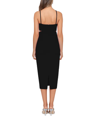 XSCAPE Women's Cutout Bodycon Dress Black Size 6