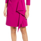 Eliza J Pink Ruffle Cocktail Dress, Size 6