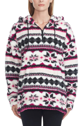 Marc New York Men's Black Teddy Fleece Hoodie Jacket Size X-Large