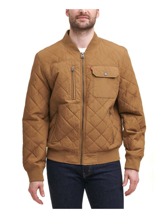 Levi's Men's Bomber Jacket Brown Size Large