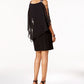 MSK Women's Embellished Dress Black Size Large