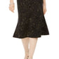 28Th & Park Women's Velvet Off The Shoulder Dress Brown Size 10