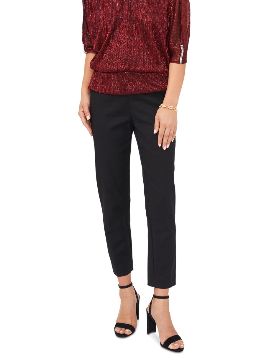 MSK Women's Embellished Cold Shoulder Top Red Size Petite Small