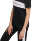 Tommy Hilfiger Women's Sport Colorblocked Logo T-Shirt Black Size Small